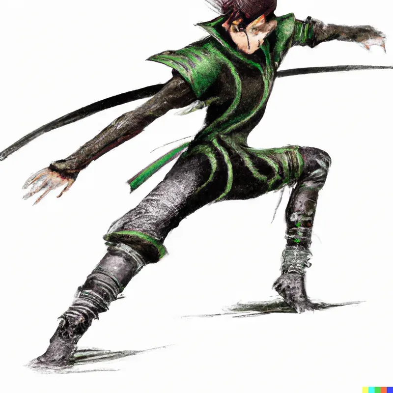 Anime Character Concept Art