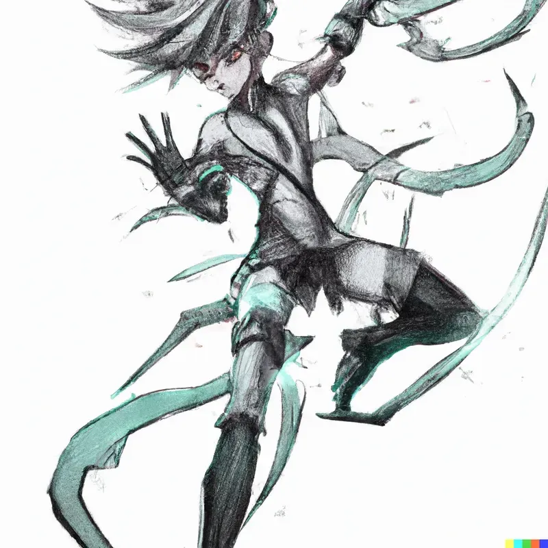 Anime Character Concept Art