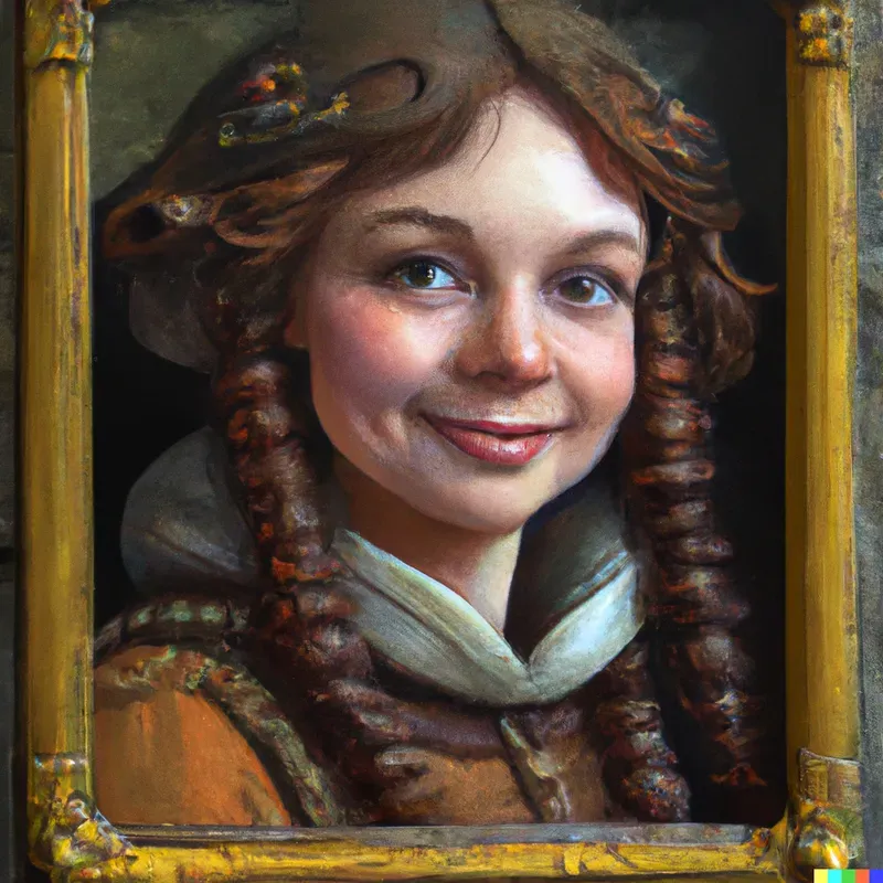 DND Character Portrait - Halfling