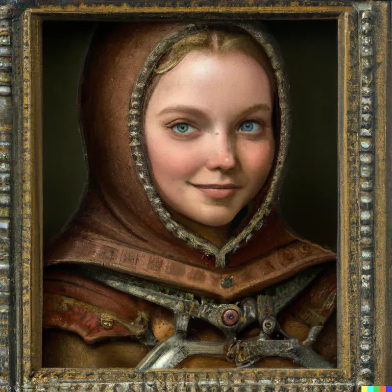 DND Character Portrait - Halfling