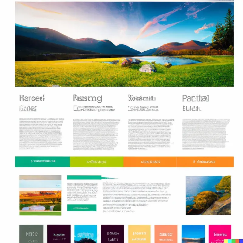 Website Layout Mockups