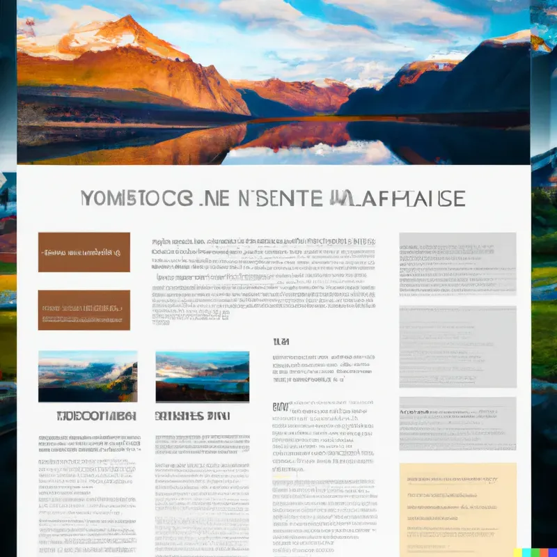Website Layout Mockups