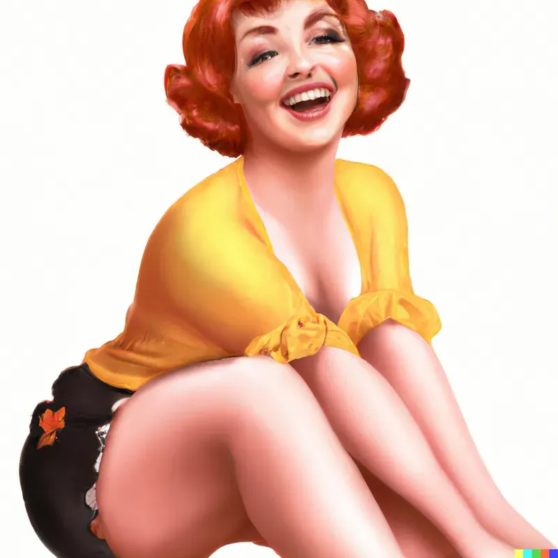 50s Era Pin-up Art