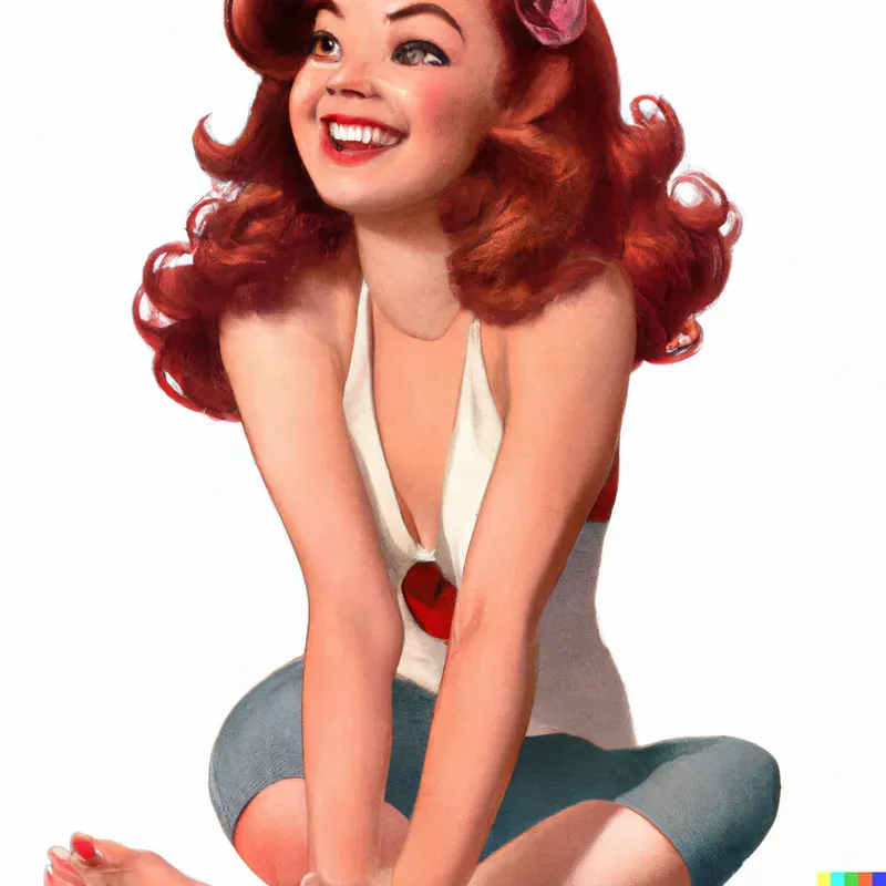 50s Era Pin-up Art