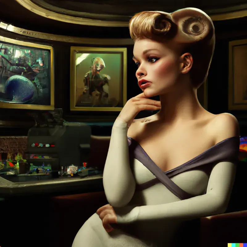 Retro Sci-fi Pinups