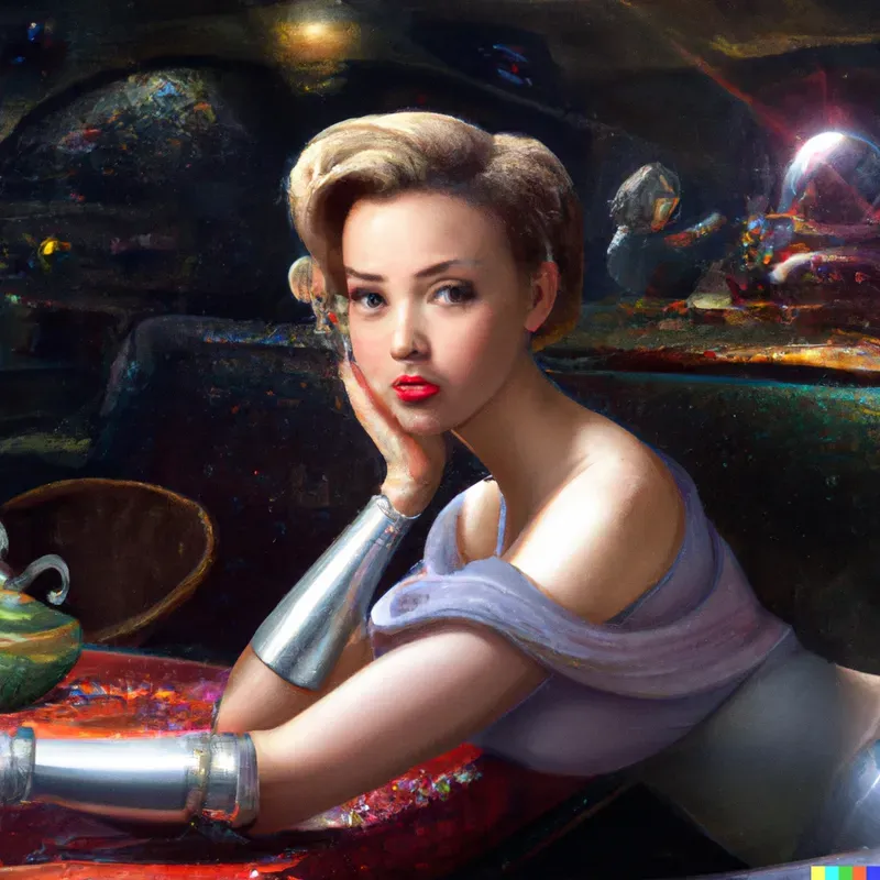 Retro Sci-fi Pinups
