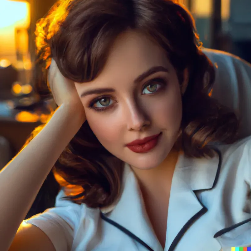 Nurse Pin-up Art