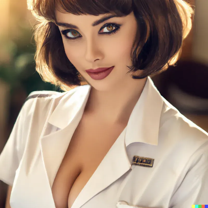 Nurse Pin-up Art