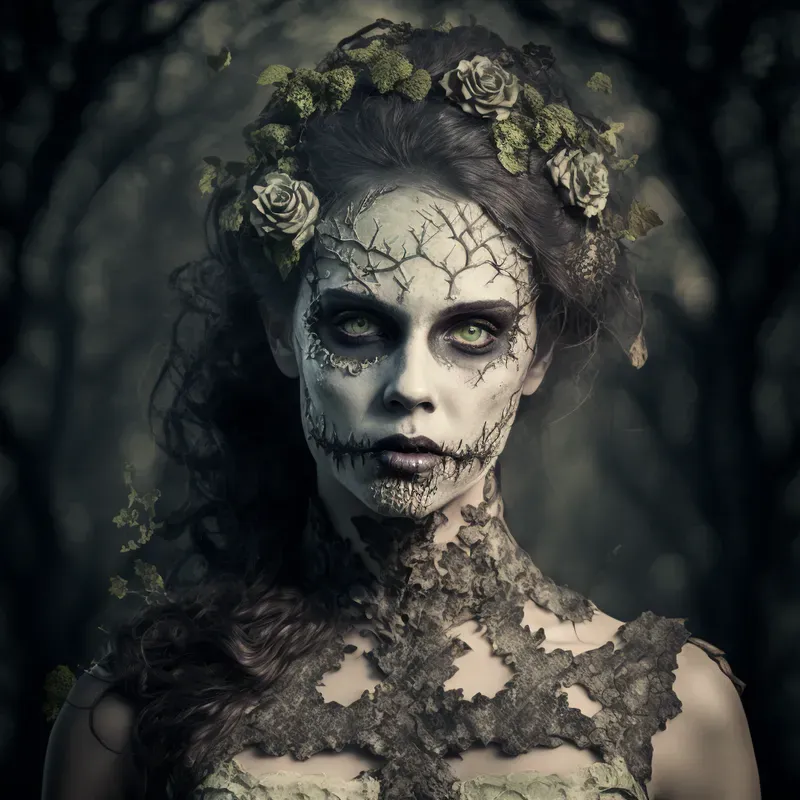 Zombified Beautiful Women