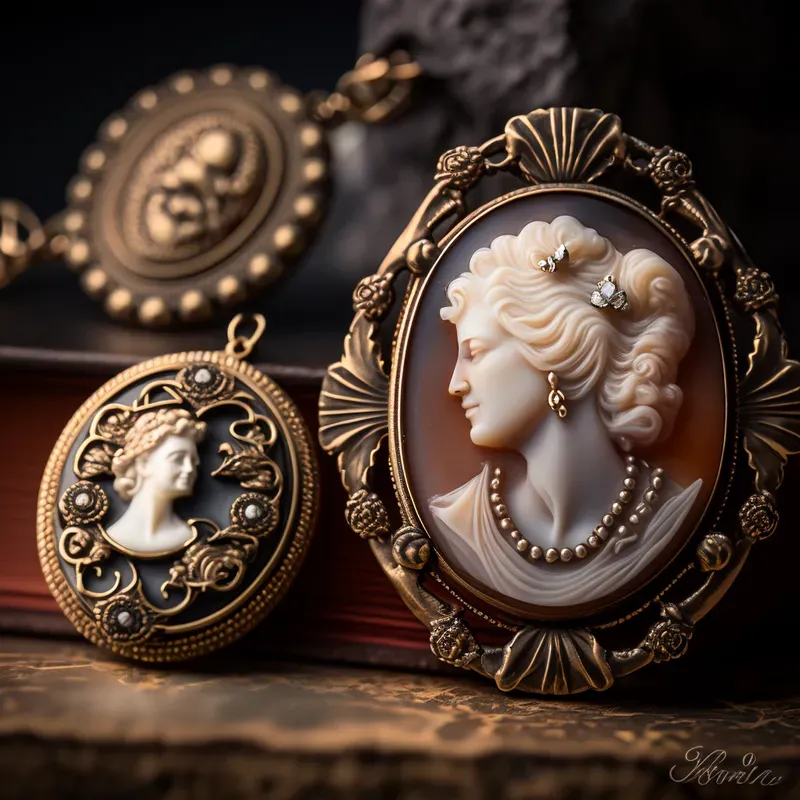 Vintage Cameo Jewelry