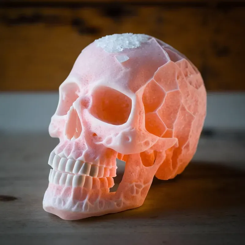 Carved Designer Skulls