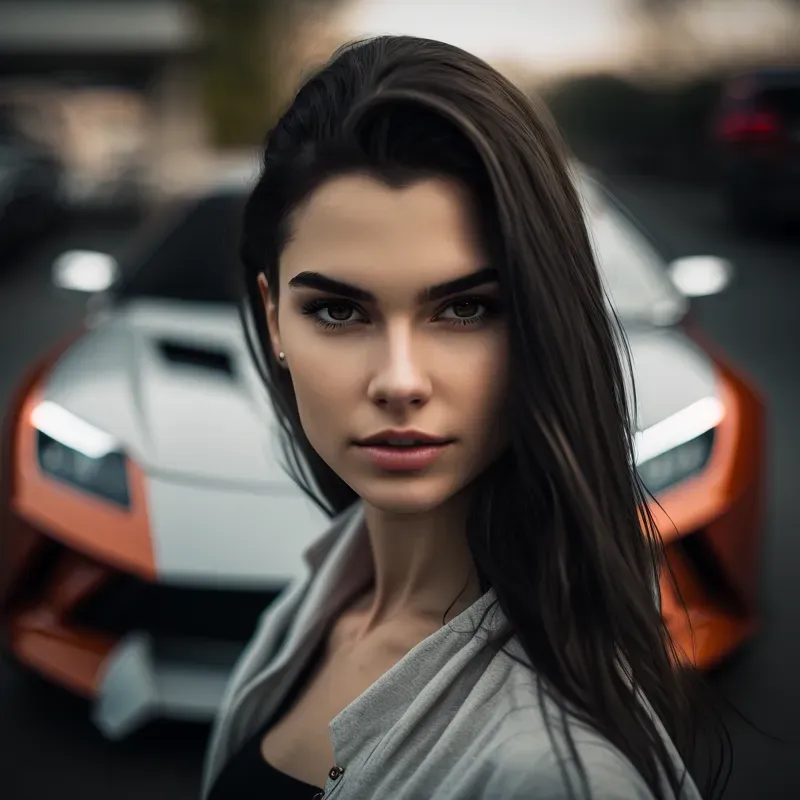 Exotic Supercar Girls Portraits