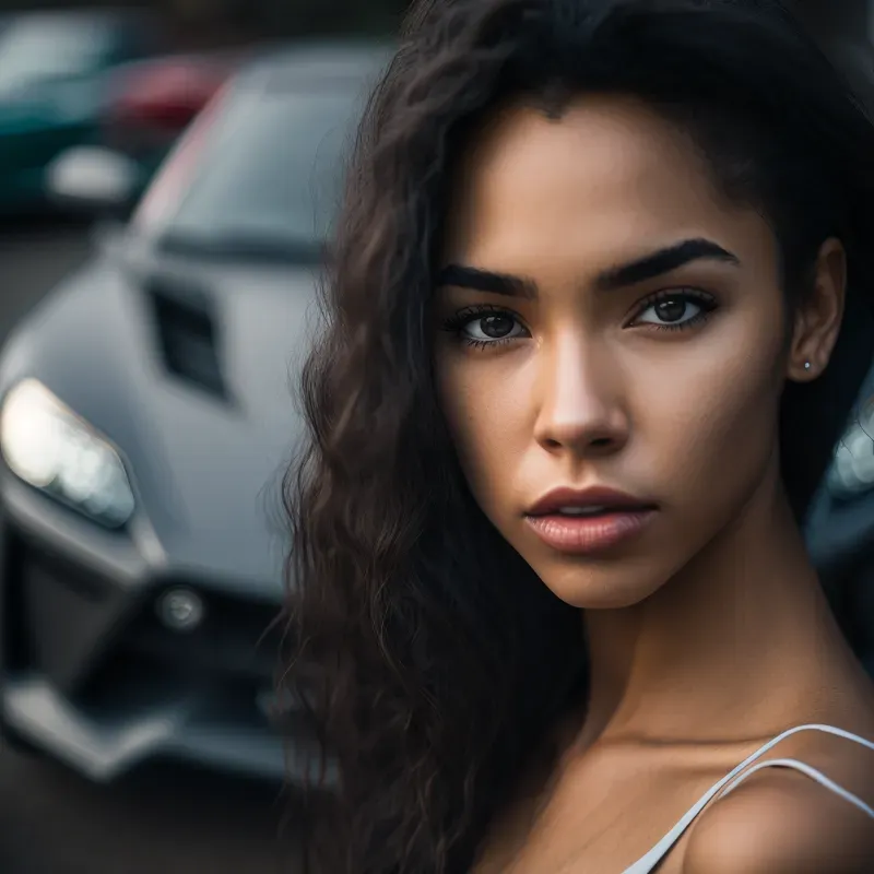 Exotic Supercar Girls Portraits
