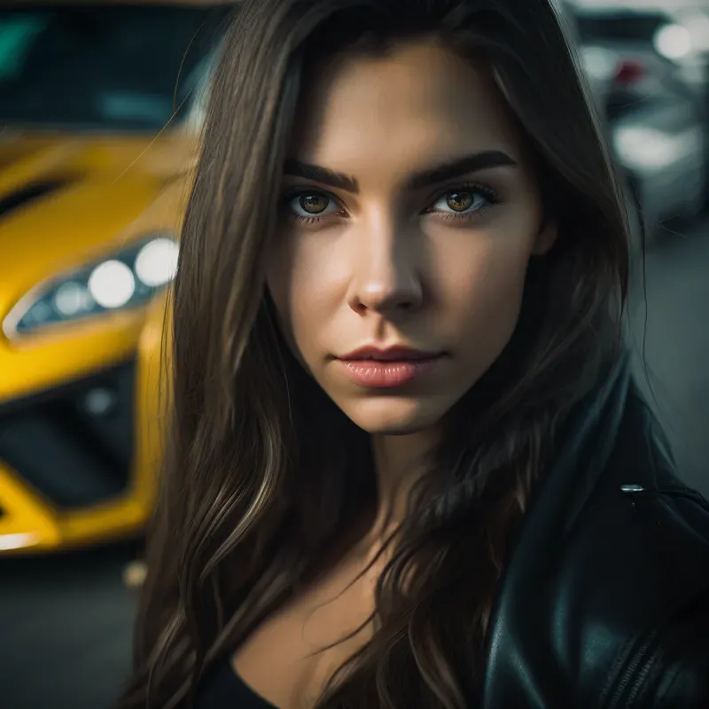 Exotic Supercar Girls Portraits