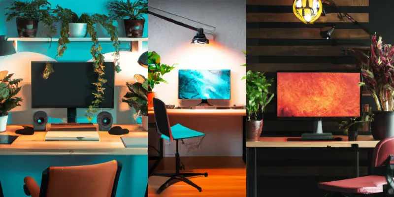 WFH Desk Setup Designer generated by undefined