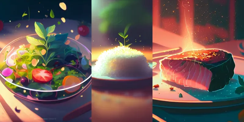 Anime Manga Foods generated by undefined