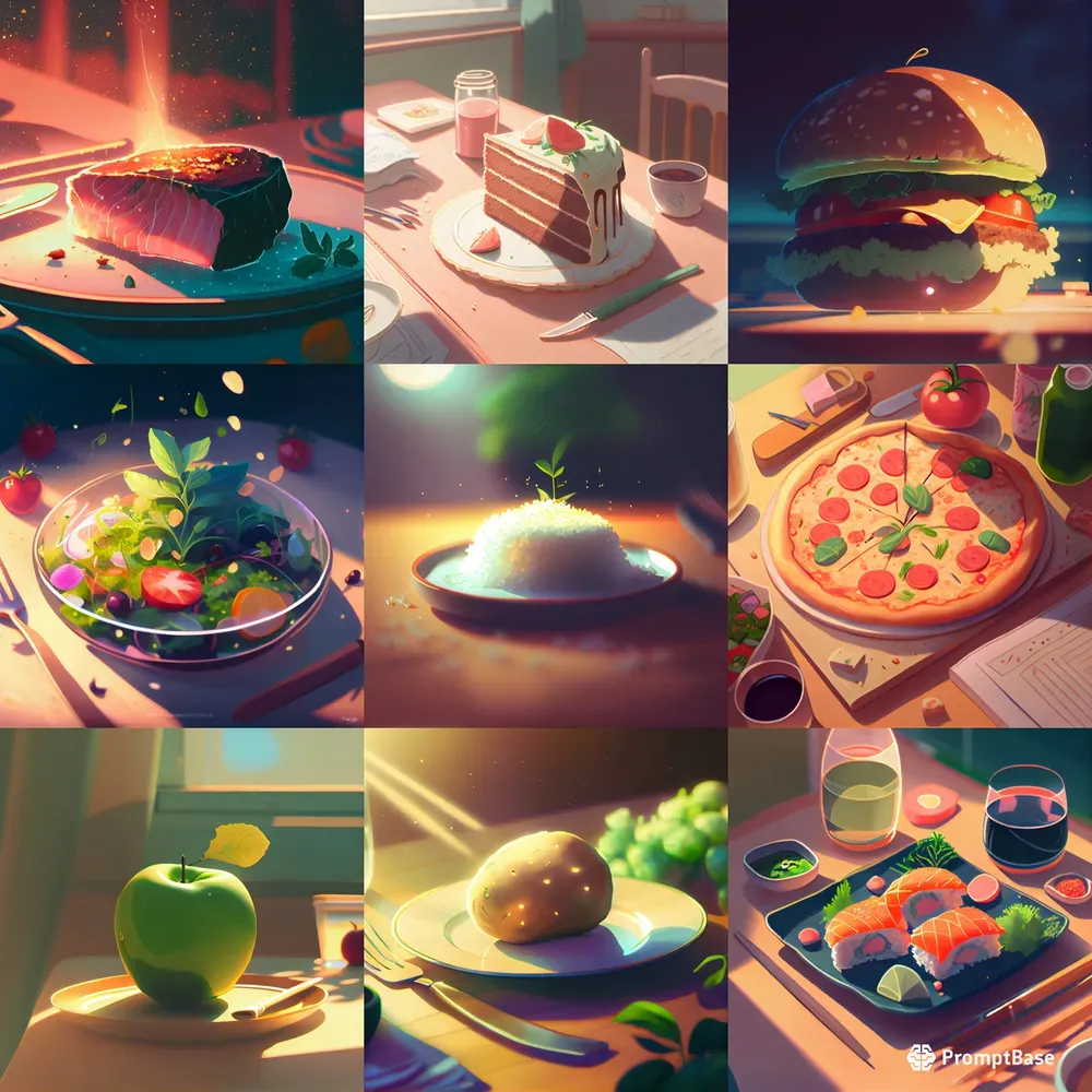 Anime Manga Foods