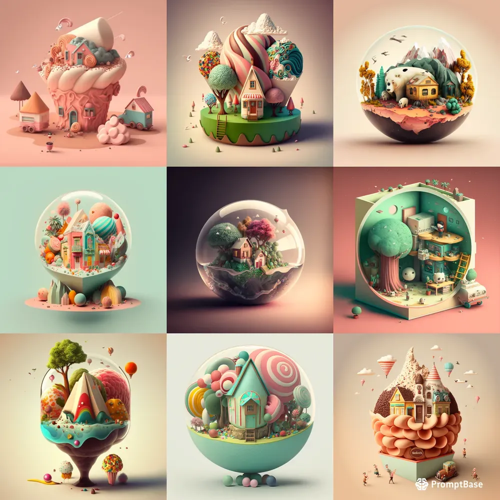 Mini World Scenes