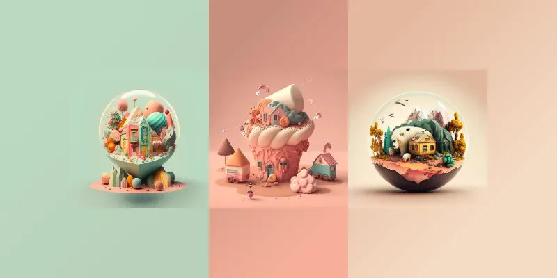 Mini World Scenes generated by undefined