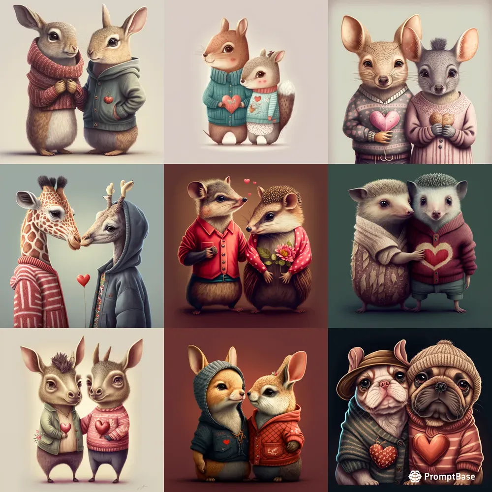Animals In Love