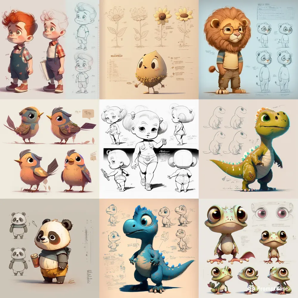 Cute Character Designs