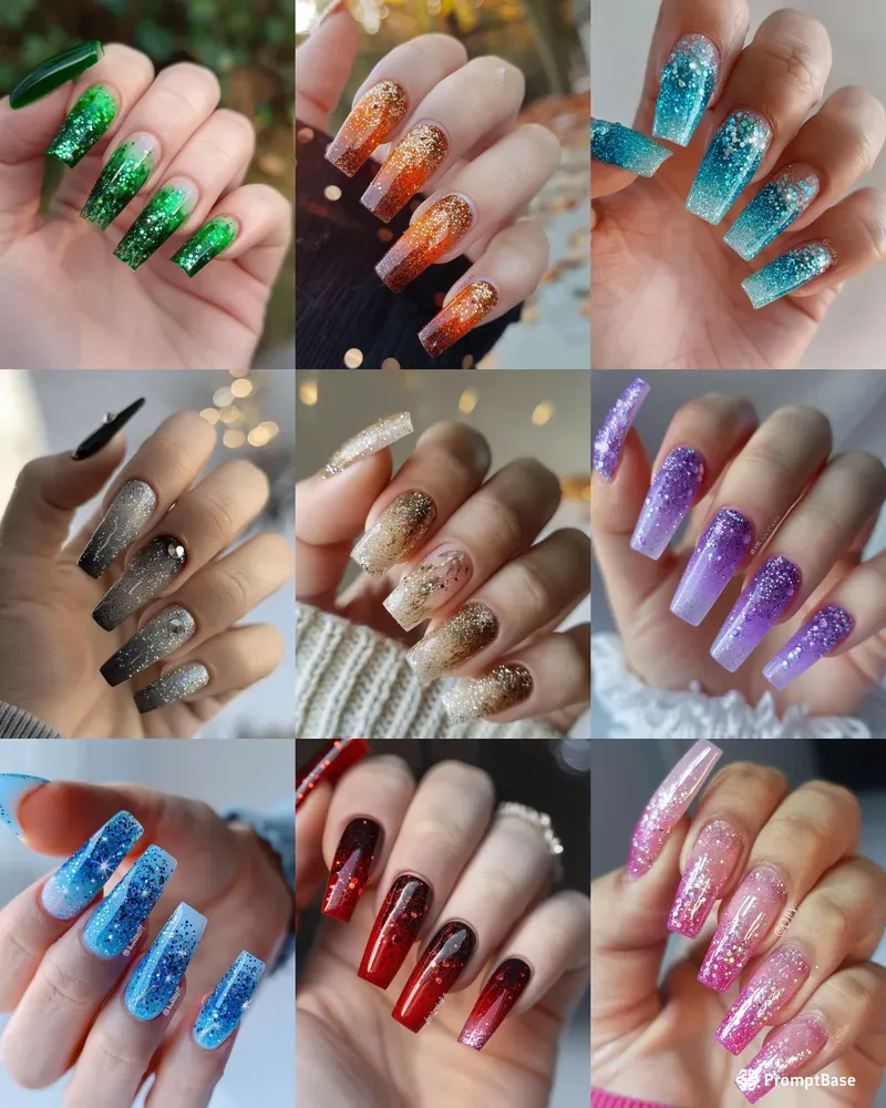 Elegance In Vibrant Nail Art