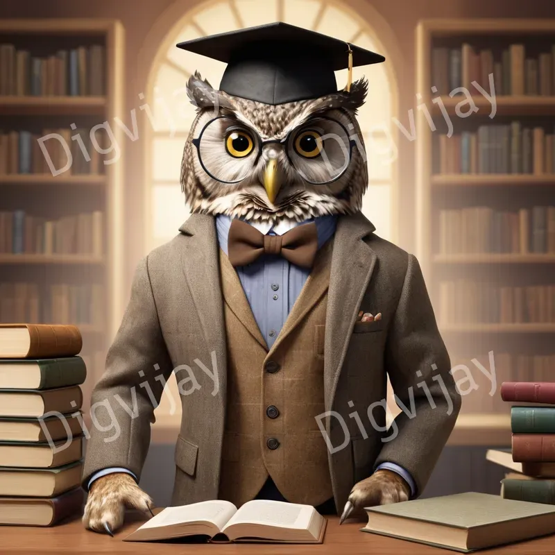 Animal Characters In Professional Roles