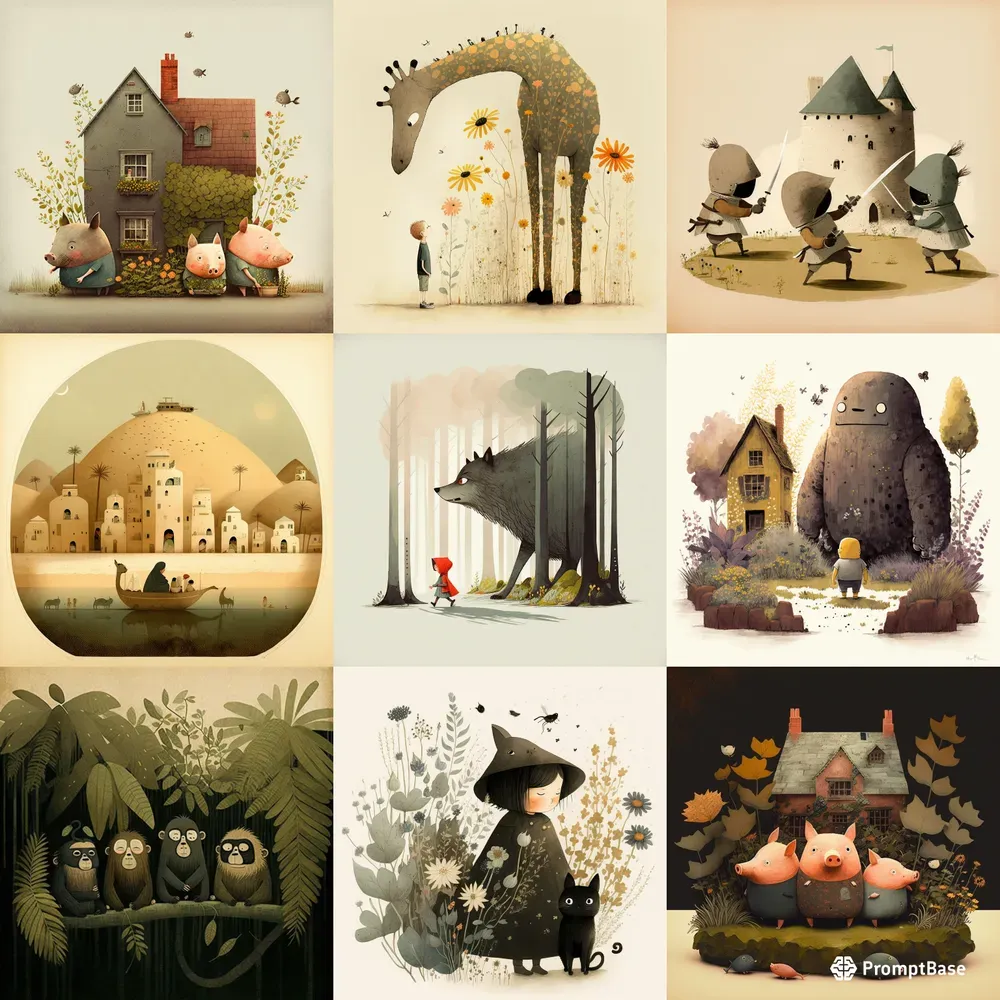 Childrens Book Illustrations