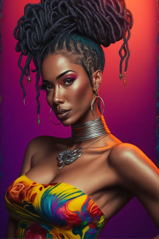 Popping Beautiful Woman Wallpapers