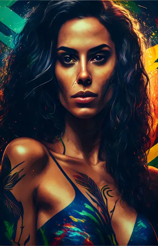 Popping Beautiful Woman Wallpapers