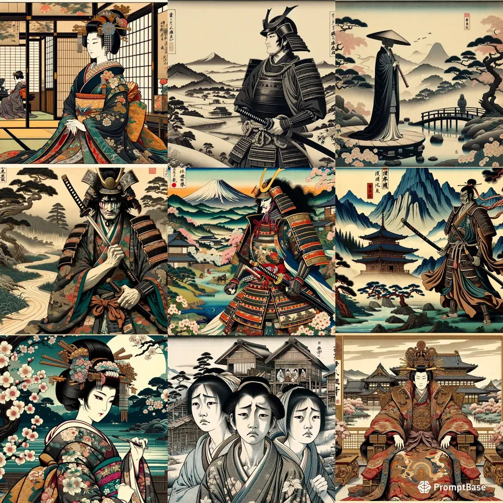 Ukiyo-e Hierarchy Art In The Edo-period