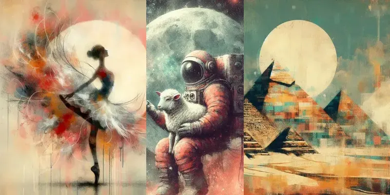 Abstract Whimsical Book Covers generated by undefined