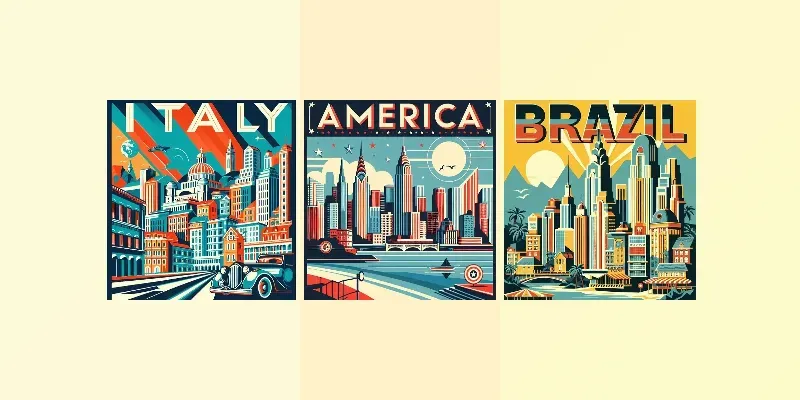 Country Posters generated by undefined