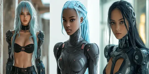 Cyberpunk Portraits generated by midjourney