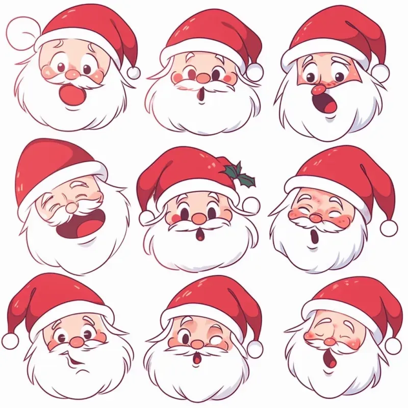 Emoticon Character Sheets And Stickers