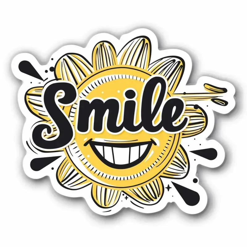 Inspirational Stickers With Custom Text