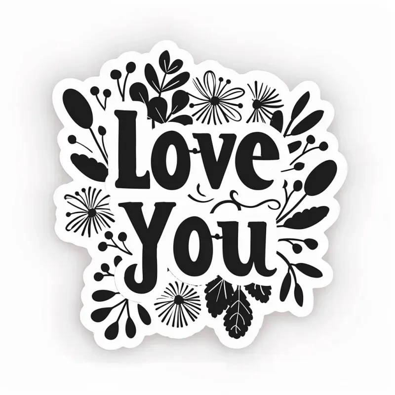 Inspirational Stickers With Custom Text