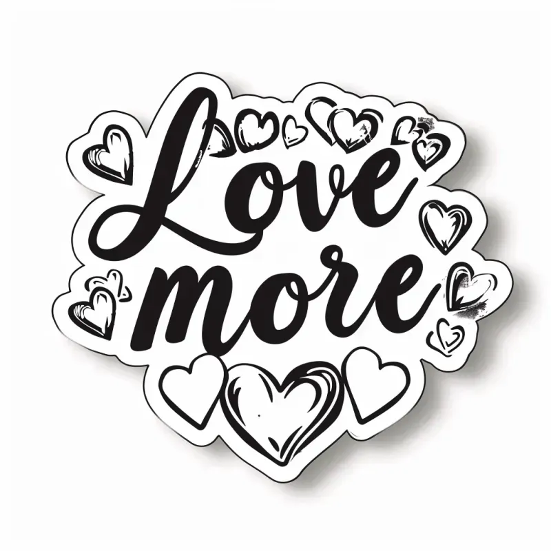 Inspirational Stickers With Custom Text