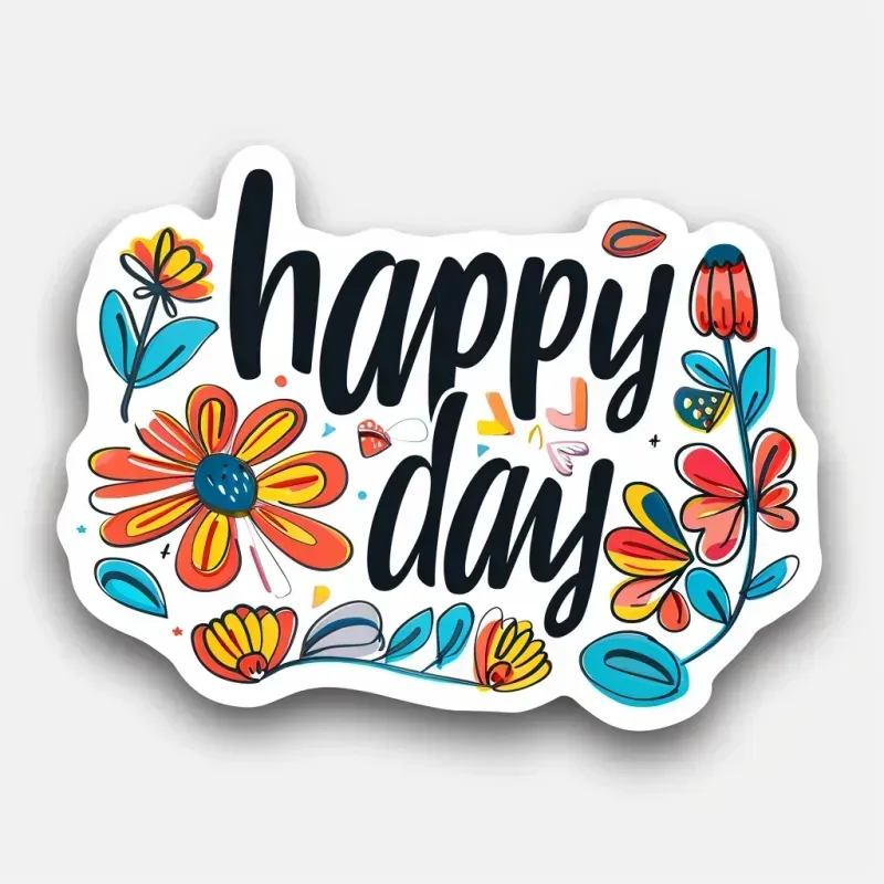 Inspirational Stickers With Custom Text