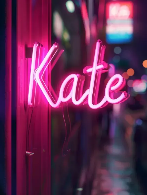 Custom Name Neon Sign Photo Wall Art