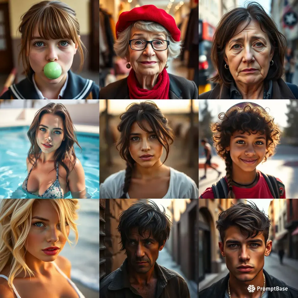 Realistic Human Portraits