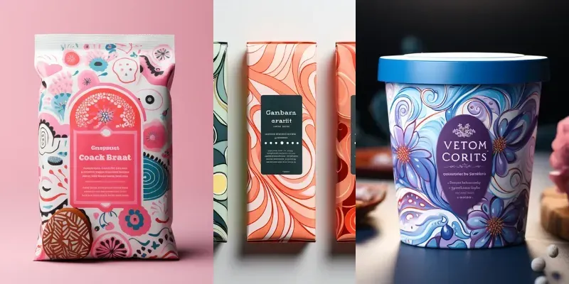 Beautiful Product Packaging Designs generated by undefined