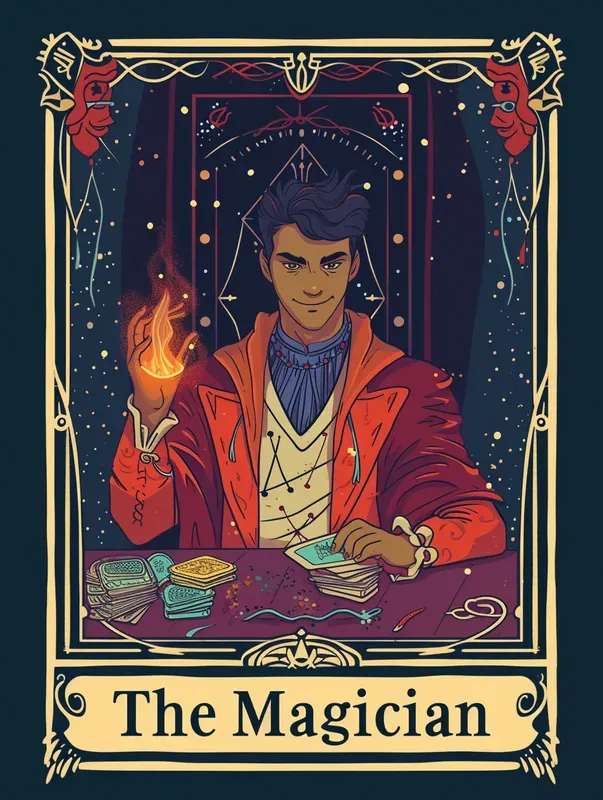 Cartoon Tarot Cards