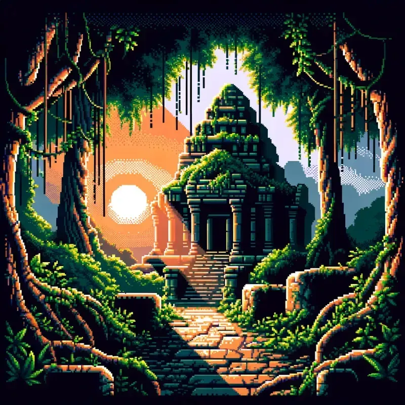 8 Bit Retro Art