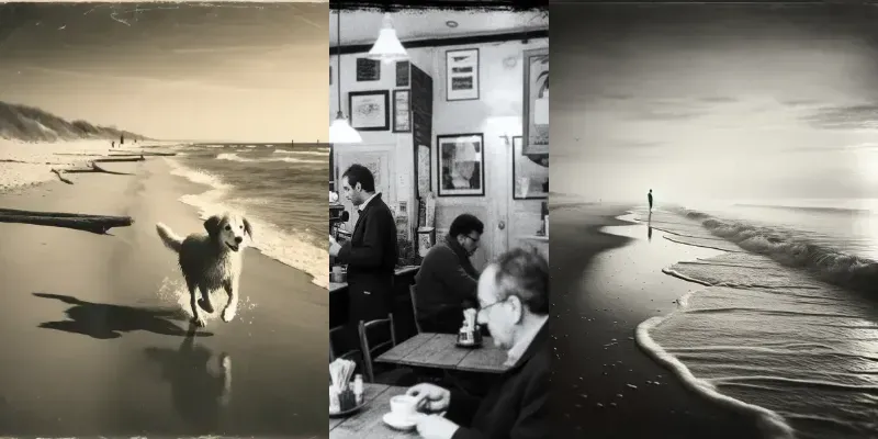 Black And White Photographs generated by undefined