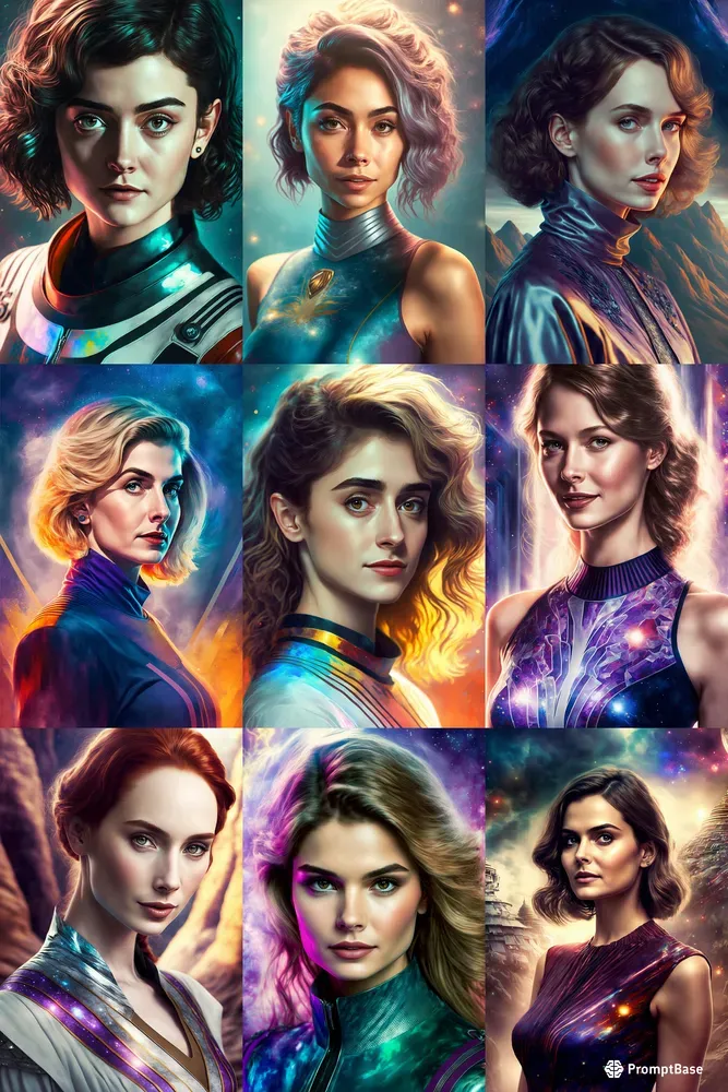 Actress Space Girls