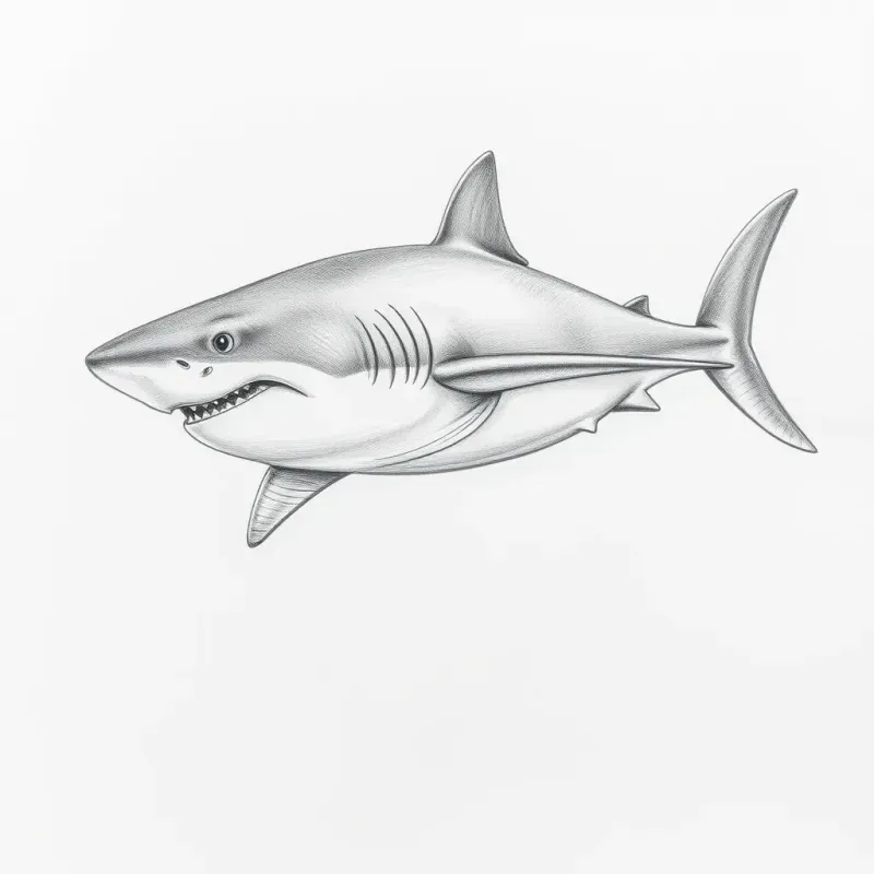 Pencil Animal Illustrations