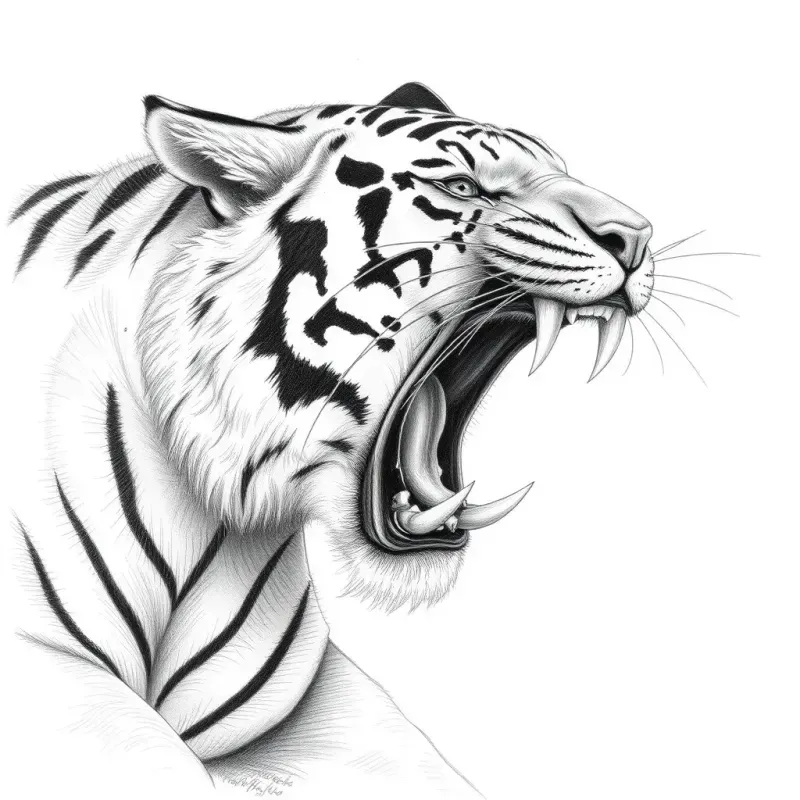 Pencil Animal Illustrations