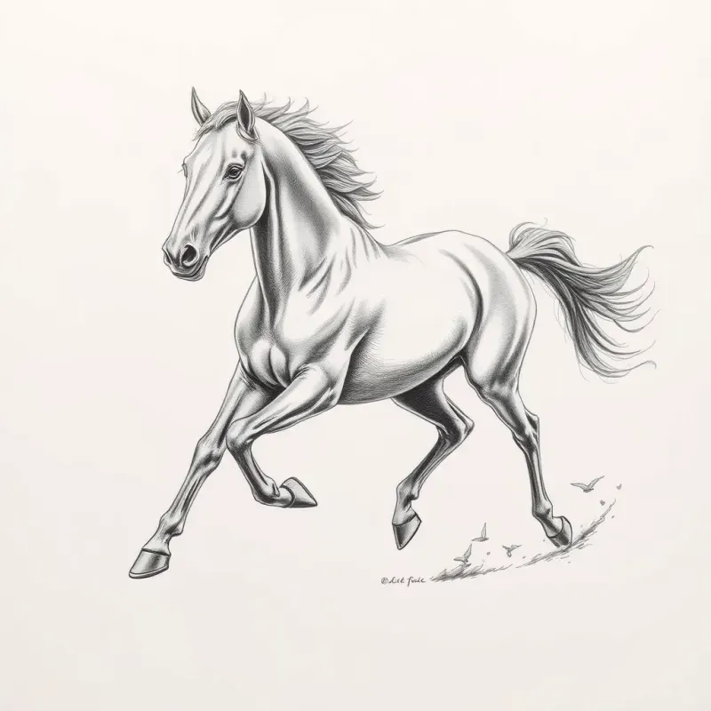 Pencil Animal Illustrations