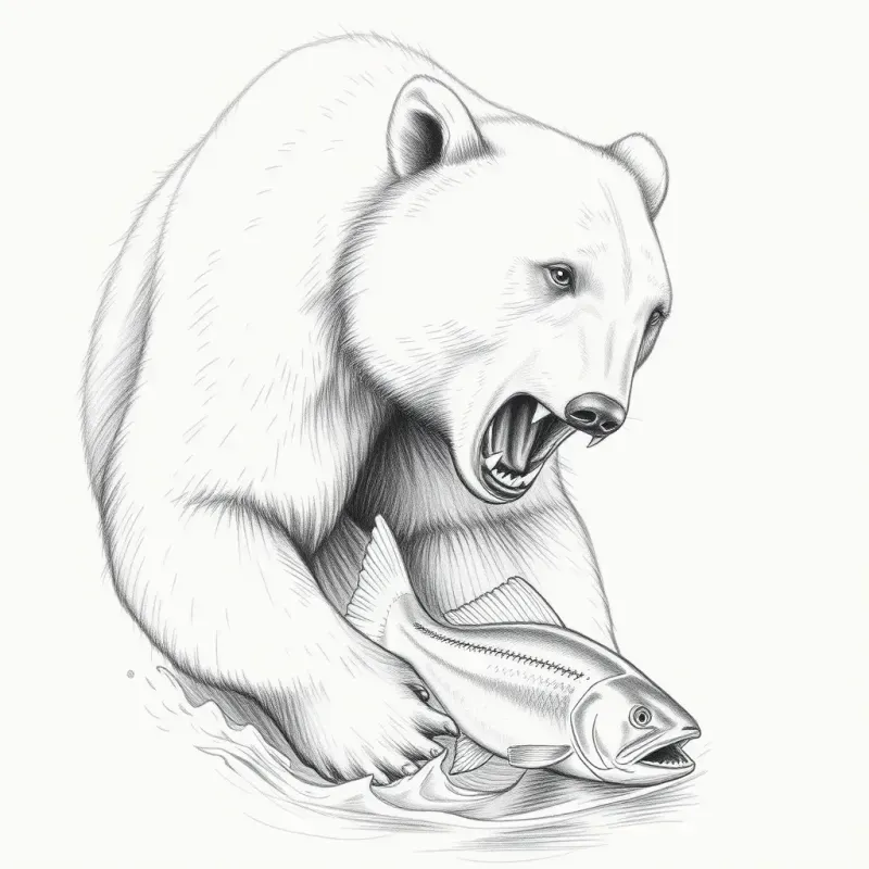 Pencil Animal Illustrations
